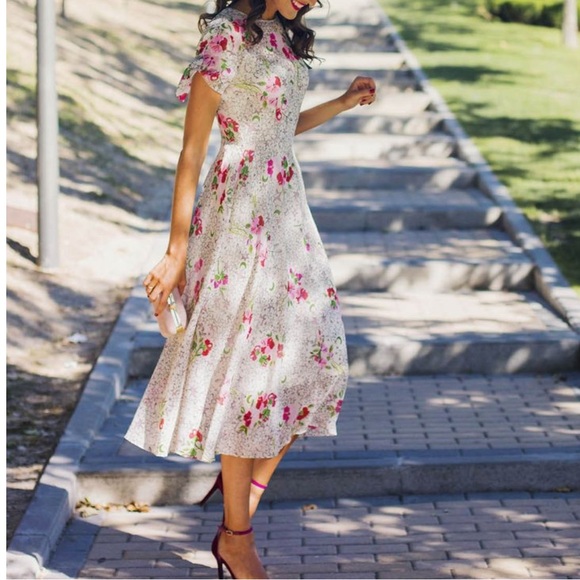 Zara floral star maxi dress - Picture 3 of 4